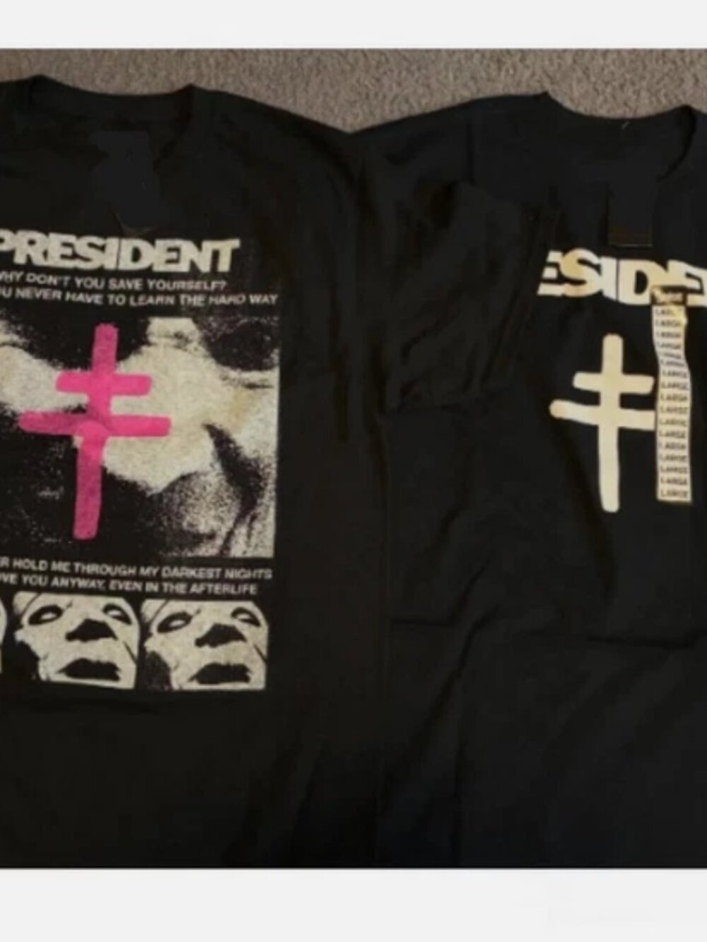 Rare! President Band 2 Sides New Tour 2026 T Shirt